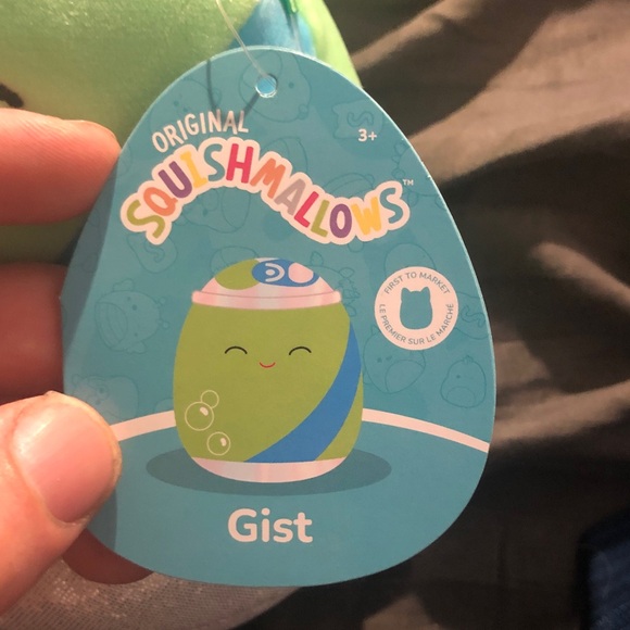 Green and Blue Squishmallow Plush - Picture 2 of 4